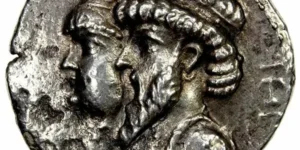 ELYMAIS: Kamnaskires III & Queen Anzaze, ca. 82-72 BC, AR tetradrachm