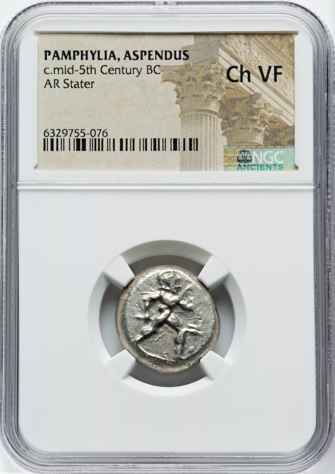 PAMPHYLIA. Aspendus. Ca. mid-5th century BC. AR stater