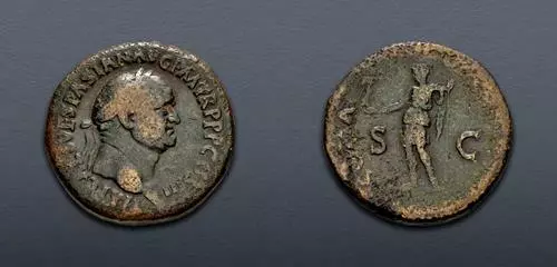 Vespasian. AD 69-79. Æ Sestertius