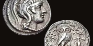 ATTICA, Athens. Circa 165-42 BC. AR Tetradrachm