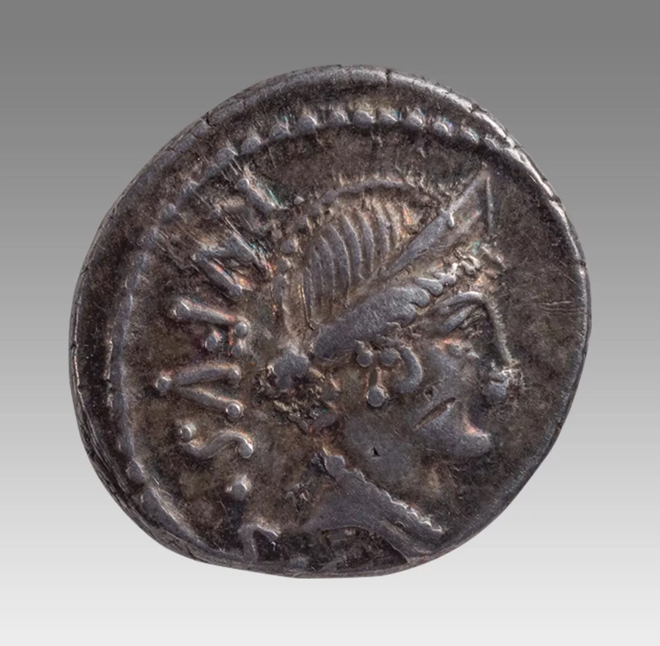 ROMAN REPUBLIC. Mn. Cordius Rufus. 46 BC. AR Denarius (18mm, 3.58 gm).