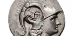 PAMPHYLIA, Side. Circa 205-100 BC. AR Tetradrachm (28.5mm, 16.92 g, 12h). Dem–, magistrate.