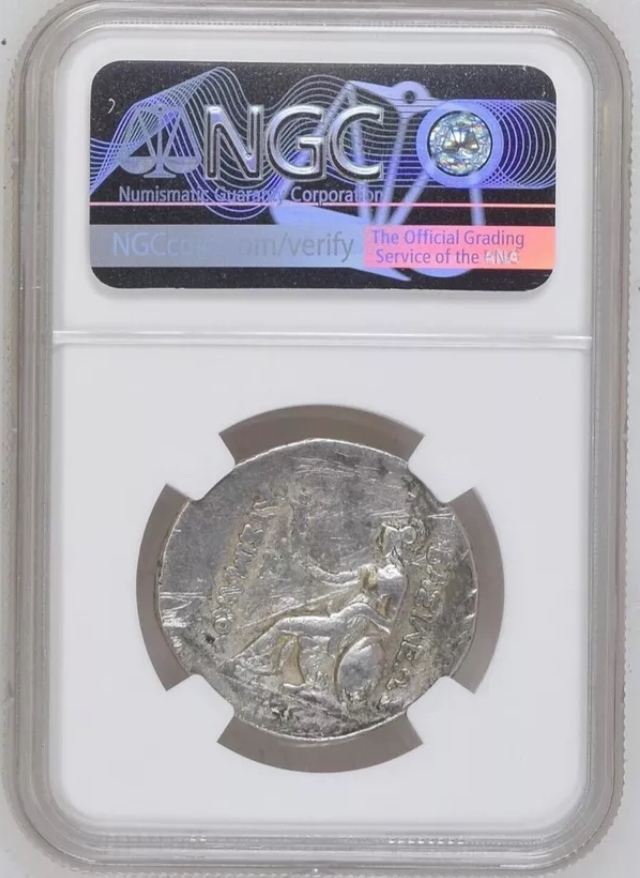 THRACE, Byzantion. Circa 210-195 BC. AR Tetradrachm (31.5mm, 16.58 g, 12h). In the name and types of Lysimachos. - Image 2