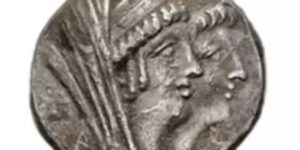 SELEUKID EMPIRE. Kleopatra Thea & Antiochos VIII. 125-121 BC. AR Tetradrachm