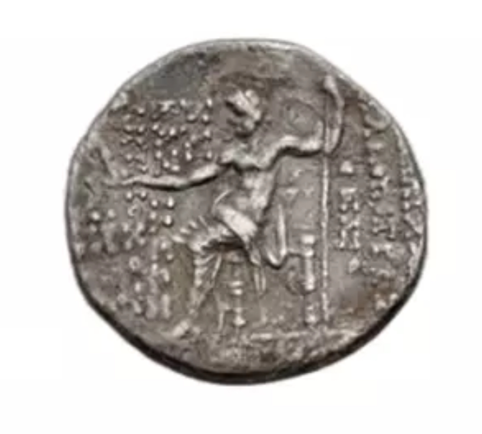 SELEUKID EMPIRE. Kleopatra Thea & Antiochos VIII. 125-121 BC. AR Tetradrachm - Image 2