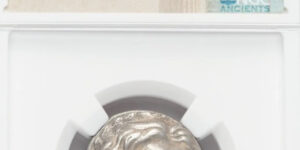 CARIAN SATRAPS. Hidrieus (ca. 351-344 BC). AR tetradrachm (22mm, 15.15 gm, 12h). NGC VF