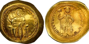 Isaac I Comnenus (AD 1057-1059). AV histamenon nomisma (26mm, 6h). NGC XF