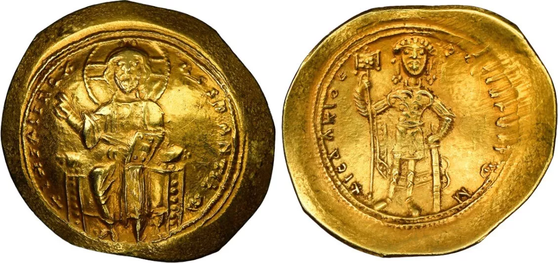 Isaac I Comnenus (AD 1057-1059). AV histamenon nomisma (26mm, 6h). NGC XF
