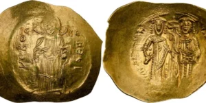 Alexius III Angelus-Comnenus (AD 1195-1203). AV hyperpyron (28mm, 4.24 gm, 6h). NGC MS 4/5 - 2/5,