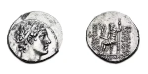 SELEUKID EMPIRE. Antiochos IV Epiphanes. 175-164 BC. AR Tetradrachm (32mm, 16.69 g, 12h).