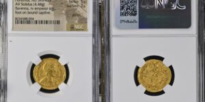 Honorius, Western Roman Empire (AD 393-423). AV solidus