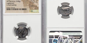 Augustus (27 BC-AD 14). AR denarius (17mm, 3.80 gm, 6h).