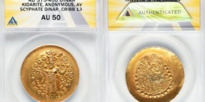 INDIA. Kushano-Sasanian. Kidarite. Varahran Kushanshah (ca. AD 350-365). AV dinar