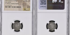 Anonymous. 211-208 BC. AR Victoriatus (15mm, 2.94 g, 7h). Uncertain Campanian mints.