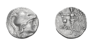 PAMPHYLIA, Side. 1st century BC(?). AR Tetradrachm (27.5mm, 16.15 g, 12h). Kleuch– (III), magistrate.