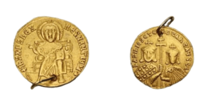 Basil I the Macedonian, with Constantine. 867-886. AV Solidus