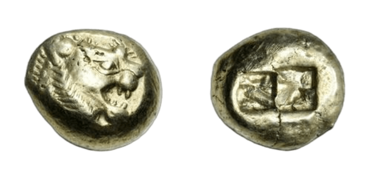 KINGS of LYDIA. temp. Alyattes – Kroisos. Circa 620/10-550/39 BC. EL Trite – Third Stater