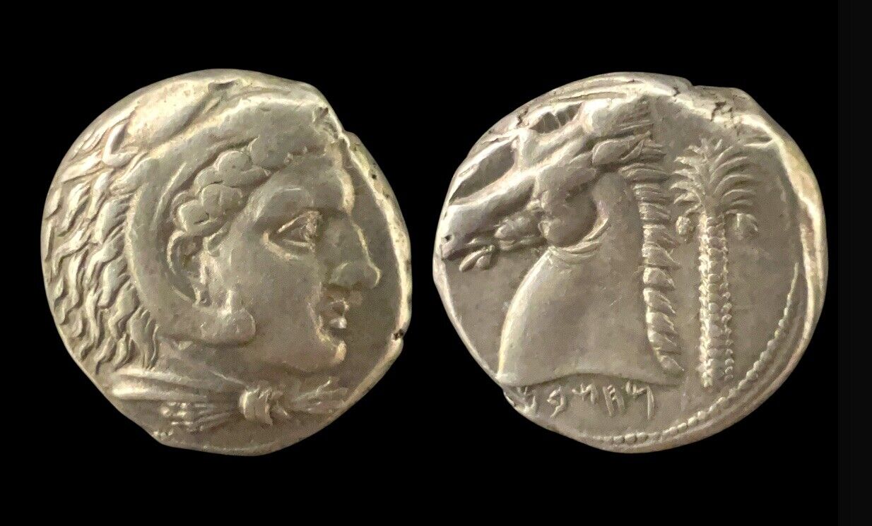 SICILY, Entella. Siculo Punic issues. Circa 325-300 BC. AR Tetradrachm