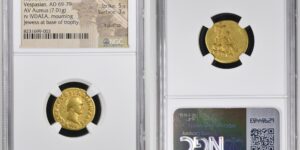 Vespasian. AD 69-79. AV Aureus (18mm, 6.99 g, 6h). “Judaea Capta” commemorative. Rome mint.