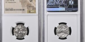 ATTICA. Athens. AR Tetradrachm, ca. 353-294 B.C. NGC VF.