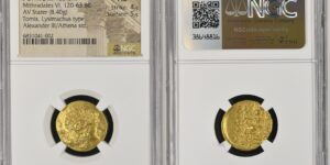 PONTOS. Kingdom of Pontos. Mithradates VI, 120-63 B.C. AV Stater