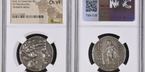 THRACE. Islands off Thrace. Thasos. AR Tetradrachm, ca. 90-75 B.C.