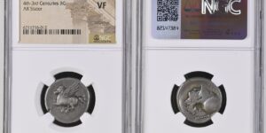 AKARNANIA. Anaktorion. AR Stater, ca. 350-300 B.C.