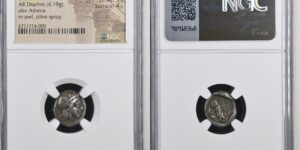 ATTICA. Athens. AR Drachm (4.19 gms), ca. 454-404 B.C.