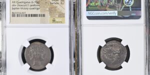 Anonymous (ca. 225-214/2 BC). AR didrachm or quadrigatus (6.70 gm, 6h).