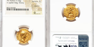 Hadrian (AD 117-138). AV aureus (19mm, 7.23 gm, 5h). NGC