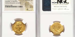 Constantius II, as Augustus (AD 337-361). AV solidus