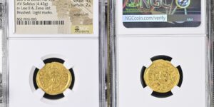 Leo II, with Zeno, 474. Solidus (Gold, 21 mm, 4.43 g, 12 h), Constantinople,