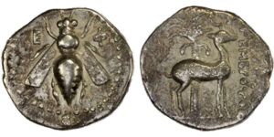 IONIA: Ephesos, AR drachm (3.89g), ca. 202-150 BC, Kinns, Attic