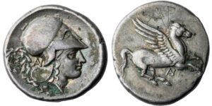 Acarnania, Anactorium, AR Stater, struck 350-300 BC