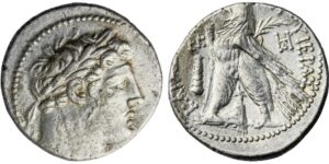 Phoenicia, Tyre, AR Shekel, struck 102-101 BC