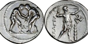 PAMPHYLIA. Aspendos. AR Stater (10.79 gms), ca. 325-250 B.C.