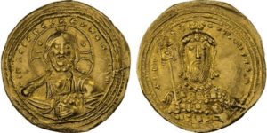 BYZANTINE EMPIRE: Constantine VIII, 1025-1028, AV histamenon nomisma