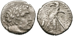 Phoenicia. Tyre. Silver Shekel (12.81 g), dated CY 177 (AD 51/52).