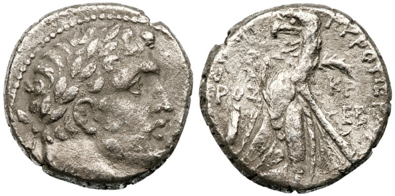 Phoenicia. Tyre. Silver Shekel (12.81 g), dated CY 177 (AD 51/52).