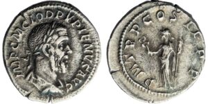 Roman Empire, Pupienus (AD 238), AR Denarius, Rome,