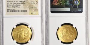 ROMANUS IV, 1068-1071. AV Histamenon Nomisma (4.42 gms), Constantinople Mint.