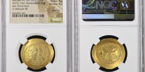 MICHAEL VII, 1071-1078. AV Histamenon Nomisma (4.35 gms), Constantinople Mint.