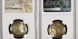 MICHAEL VII, 1071-1078. EL Histamenon Nomisma (4.18 gms), Constantinople Mint.