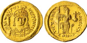 Byzantine Empire, Justin II (565-578), AV Solidus,
