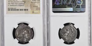 Sicily, Syracuse, Second Democracy (465-405 BC), AR Tetradrachm, struck c. 455,