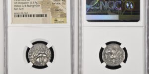 Islands of Caria, Rhodes, AR Didrachm, struck c. 230-205 BC, Eukrates, magistrate