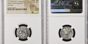 Islands of Caria, Rhodes, AR Didrachm, struck c. 230-205 BC, Eukrates, magistrate,