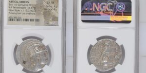 ATTICA, Athens. Circa 165-42 BC. AR Tetradrachm