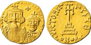 Byzatine Empire, Constans II (641-668), AV Solidus
