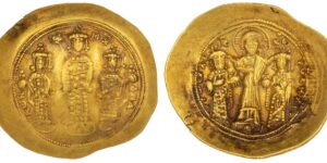 Byzantine Empire, Romanus IV Diogenes (1068-1071), AV Histamenon Nomisma (scyphate)